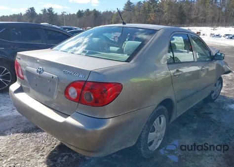 2007 Toyota Corolla Ce z USA, uszkodzony, nr VIN 2T1BR32E97C751235